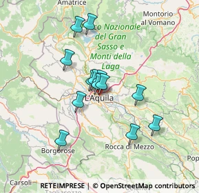 Mappa Corso Principe Umberto, 67100 L'Aquila AQ, Italia (11.63)