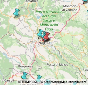 Mappa Corso Principe Umberto, 67100 L'Aquila AQ, Italia (25.9395)