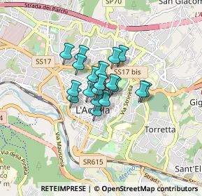 Mappa Corso Principe Umberto, 67100 L'Aquila AQ, Italia (0.4735)