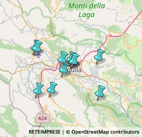 Mappa Corso Principe Umberto, 67100 L'Aquila AQ, Italia (5.37364)