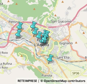 Mappa Corso Principe Umberto, 67100 L'Aquila AQ, Italia (1.00833)