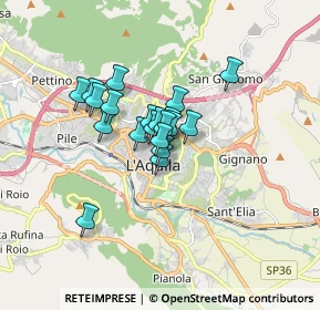 Mappa Corso Principe Umberto, 67100 L'Aquila AQ, Italia (1.1105)