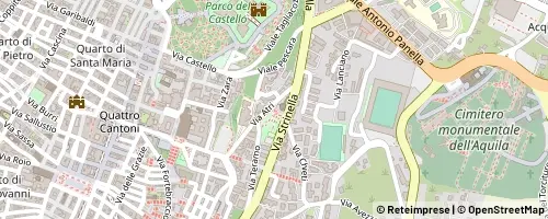Mappa L'Aquila