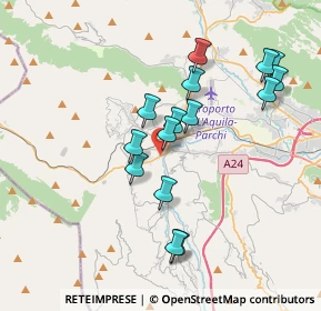 Mappa Via Roma, 67019 Civitatomassa AQ, Italia (3.62867)