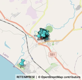 Mappa SP 46, 01014 Montalto di Castro VT (0.414)