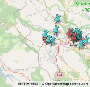 Mappa Strada provinciale forulense, 67019 Scoppito AQ, Italia (8.46)
