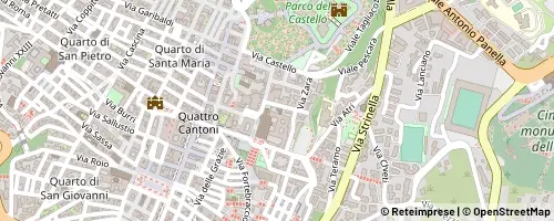 Mappa L'Aquila