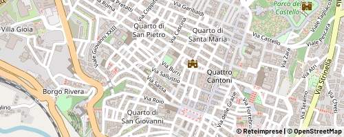Mappa L'Aquila