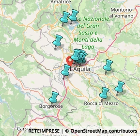 Mappa Via G. Saragat, 67100 L'Aquila AQ, Italia (12.04846)