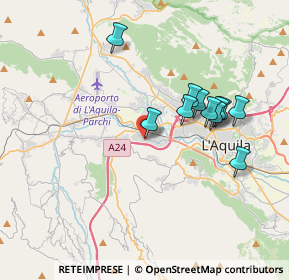 Mappa Via G. Saragat, 67100 L'Aquila AQ, Italia (3.54364)