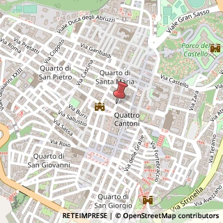 Mappa Via Navelli, 1, 67100 L'Aquila, L'Aquila (Abruzzo)