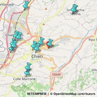 Mappa Via Padre Alessandro Valignani, 66100 Chieti CH, Italia (2.75571)