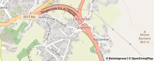 Mappa L’Aquila