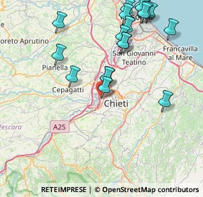 Mappa Viale Abruzzo Scalo Ff-ss, 66013 Chieti CH, Italia (9.8775)