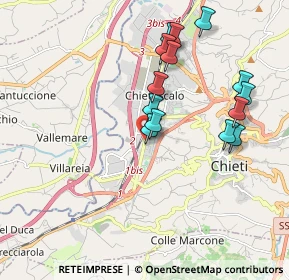 Mappa Viale Abruzzo Scalo Ff-ss, 66013 Chieti CH, Italia (1.92643)