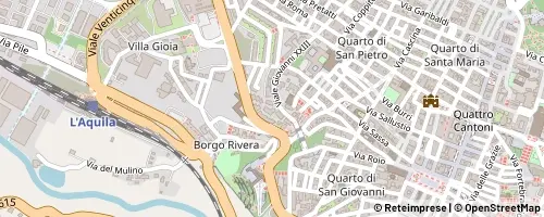 Mappa L'Aquila