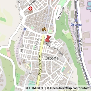 Mappa Via Giovanni Ceccario, 20, 66026 Ortona, Chieti (Abruzzo)