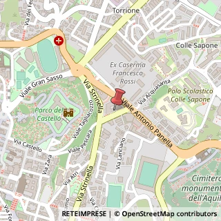 Mappa Via Pescara, 2/4, 67100 L'Aquila, L'Aquila (Abruzzo)