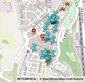 Mappa Via Francesco Paolo Cespa, 66026 Ortona CH, Italia (0.2)