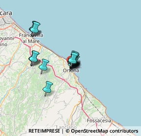 Mappa Via Francesco Paolo Cespa, 66026 Ortona CH, Italia (4.48889)