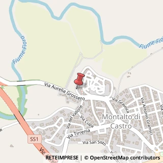 Mappa Circonvallazione Vulci, 5, 01014 Montalto di Castro, Viterbo (Lazio)