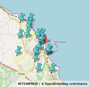 Mappa Via Cervana, 66026 Ortona CH, Italia (1.598)