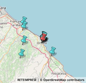 Mappa Via Cervana, 66026 Ortona CH, Italia (3.505)