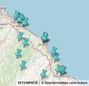 Mappa Via Cervana, 66026 Ortona CH, Italia (9.5725)