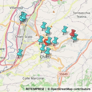 Mappa Via Mazzetti Giuseppe Maria, 66100 Chieti CH, Italia (1.97667)