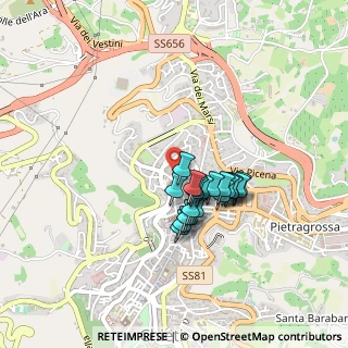 Mappa Via Camillo de Nardis, 66100 Chieti CH, Italia (0.337)