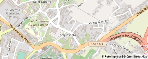 Mappa L'Aquila