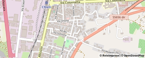 Mappa Chieti