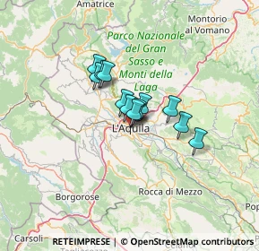 Mappa 67100 L'Aquila AQ, Italia (7.61231)