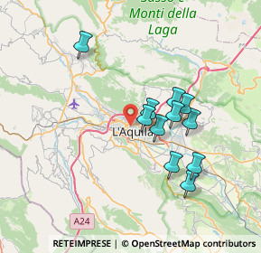 Mappa 67100 L'Aquila AQ, Italia (6.45091)