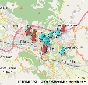 Mappa 67100 L'Aquila AQ, Italia (1.135)