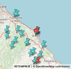 Mappa Via Carlo Bernabeo, 66026 Ortona CH, Italia (9.334)