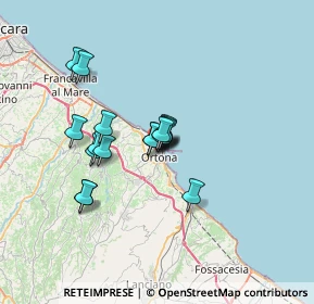 Mappa Via Amena, 66026 Ortona CH, Italia (5.20706)