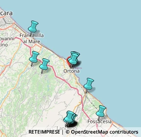 Mappa Via Carlo Bernabeo, 66026 Ortona CH, Italia (10.035)