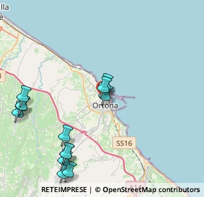 Mappa Via Sofia, 66026 Ortona CH, Italia (5.19615)