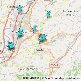 Mappa Via Del Tricalle, 66100 Chieti CH, Italia (2.34615)