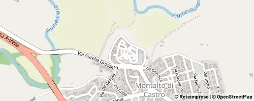 Mappa Montalto di Castro