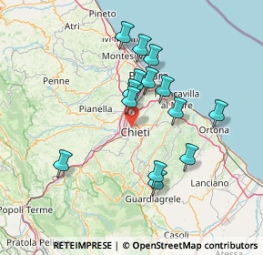 Mappa , 66100 Chieti CH, Italia (13.31286)
