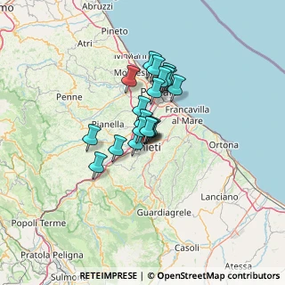 Mappa , 66100 Chieti CH, Italia (8.769)