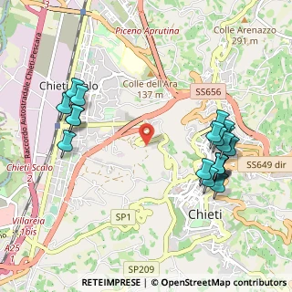 Mappa , 66100 Chieti CH, Italia (1.191)