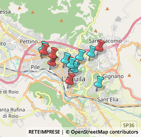 Mappa Via Arischia, 67100 L'Aquila AQ, Italia (1.14417)