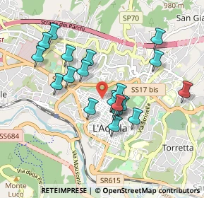 Mappa Via Arischia, 67100 L'Aquila AQ, Italia (0.8515)