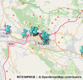 Mappa Via Arischia, 67100 L'Aquila AQ, Italia (2.57083)