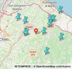 Mappa Contrada S. Stefano, 66010 Ripa teatina CH, Italia (4.10909)