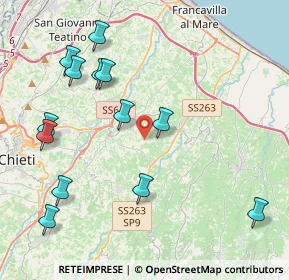 Mappa Contrada S. Stefano, 66010 Ripa teatina CH, Italia (4.92154)