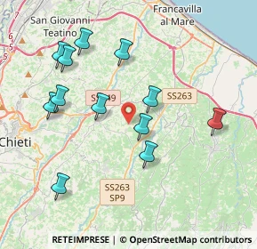 Mappa Contrada S. Stefano, 66010 Ripa teatina CH, Italia (4.15)